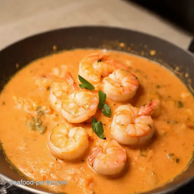 Creamy Garlic Shrimp Ready in 20 Minutes presentation