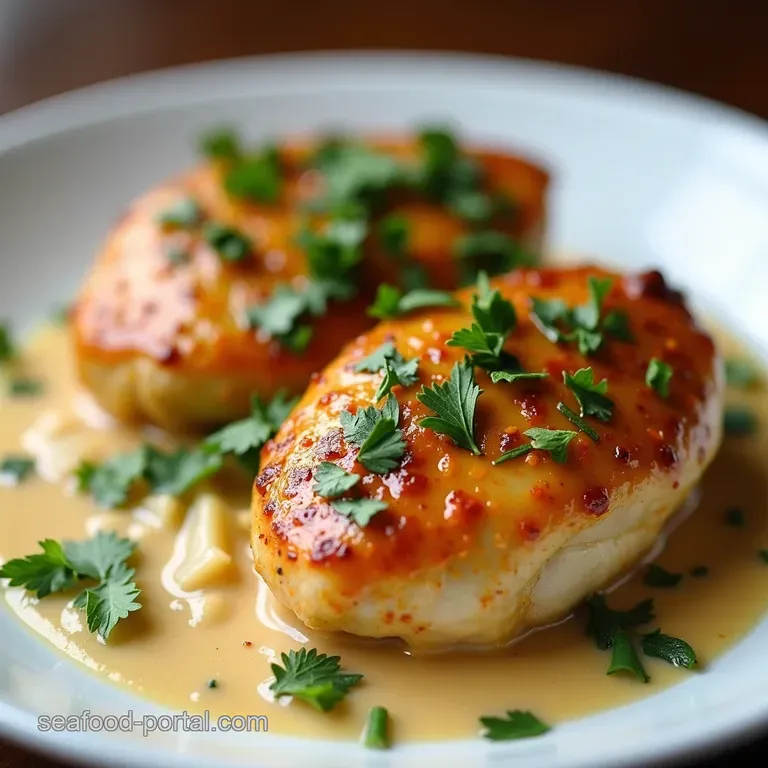 Creamy Oven Baked Chicken Thighs