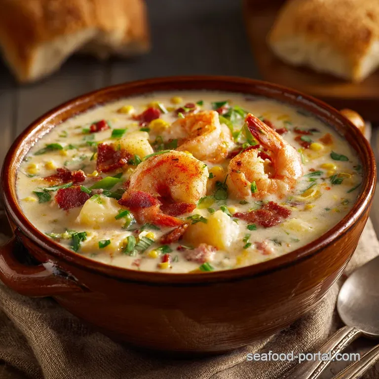 Ultimate Creamy Shrimp Chowder with Potatoes