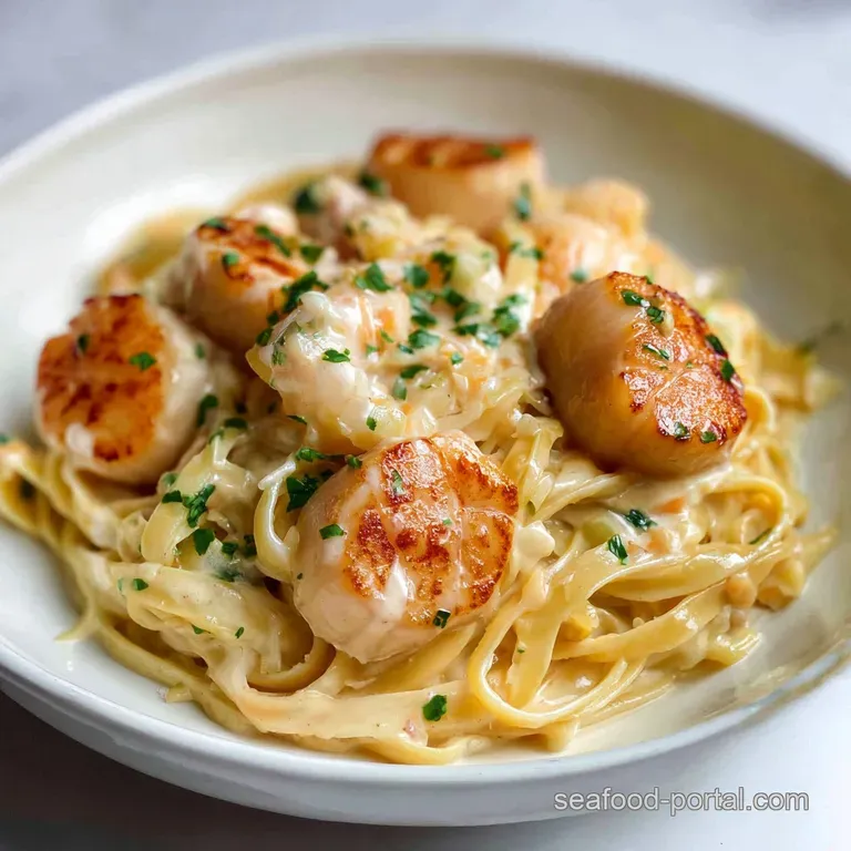 Creamy Scallop Linguine: Chef Julians Signature Dish
