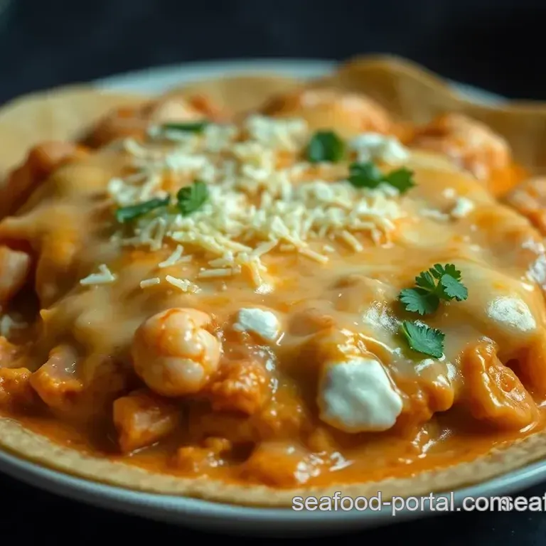 Delicious Creamy Seafood Enchiladas: A Family Favorite Recipe