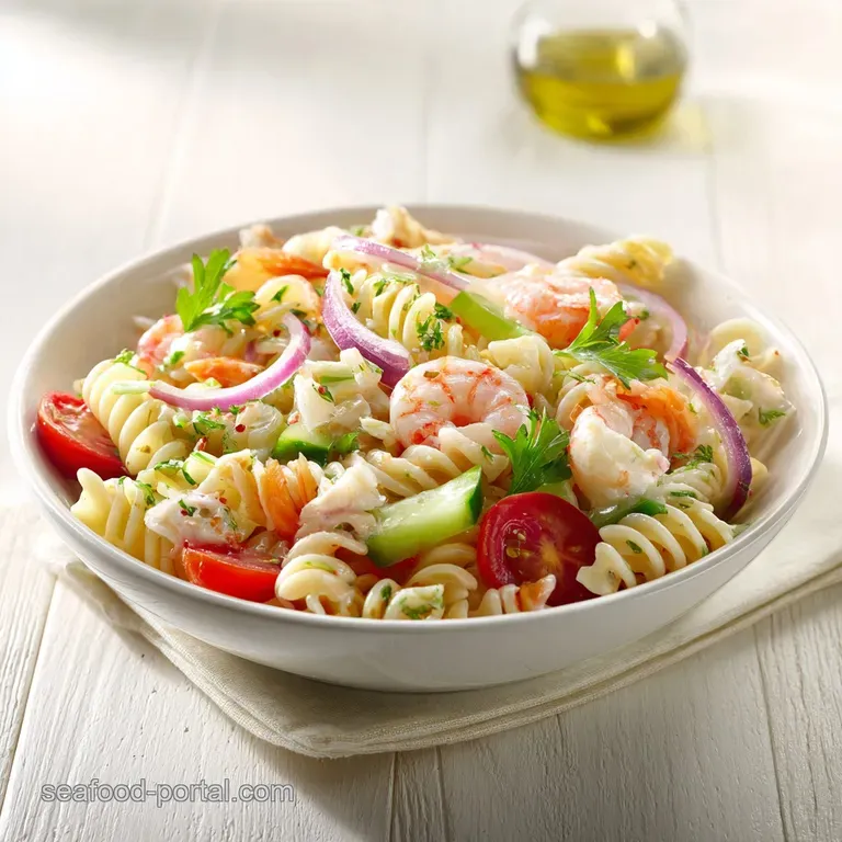 Seafood Pasta Salad: Creamy and Fresh