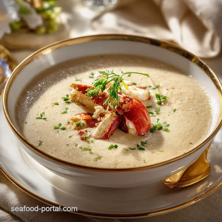 Crab Soup: Ultimate Creamy Bisque with Sherry (A Coastal Classic) presentation