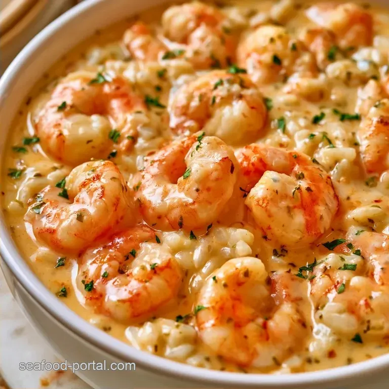 Creamy Shrimp and Rice Soup in 40 Minutes