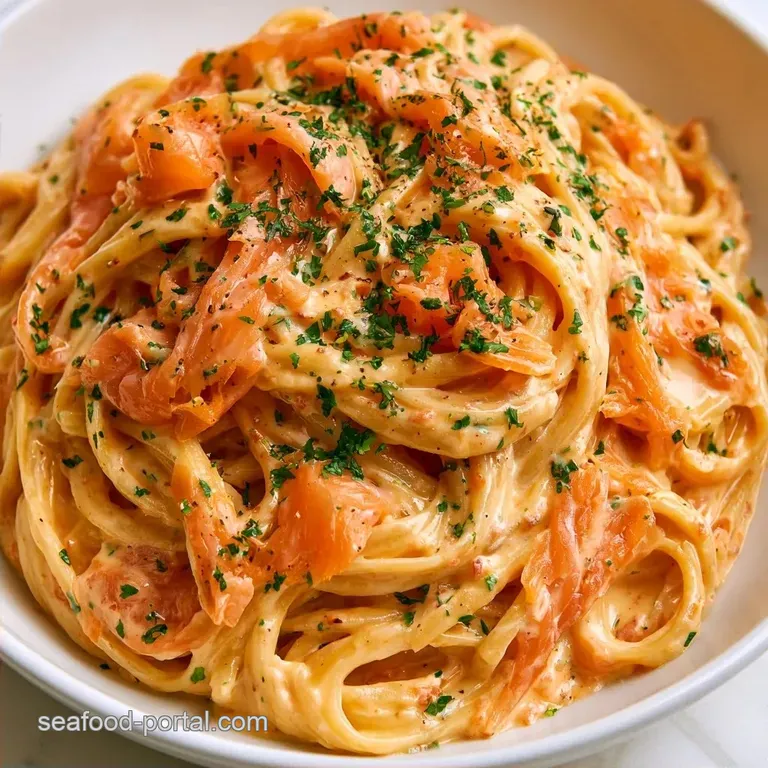 Creamy Smoked Salmon Pasta