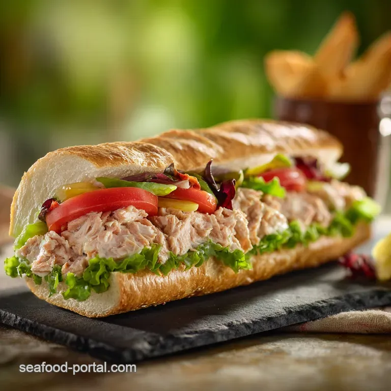Subway Tuna Copycat Achieve the Ultrasmooth Creamy Sandwich Filling presentation