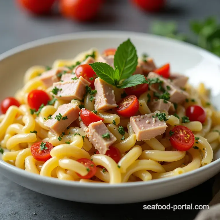 The Classic Creamy Dream Proper Tuna Pasta Salad