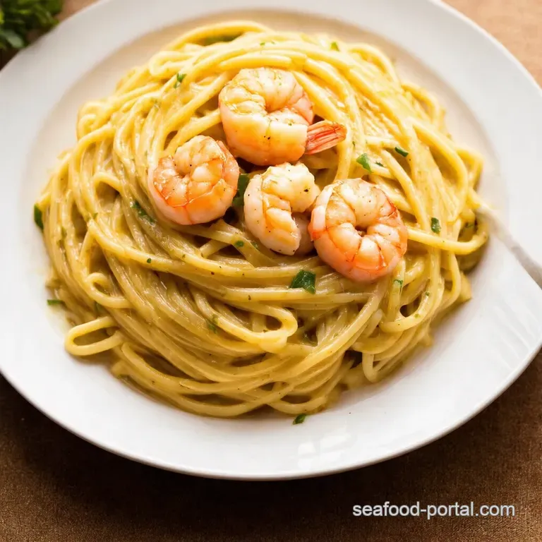 Creamy Tuscan Shrimp Linguine A Taste of Italy at Home