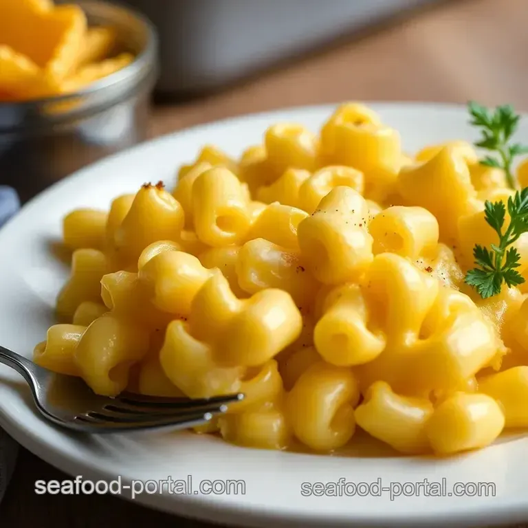 Crème de la Crème Baked Mac &amp Cheese presentation