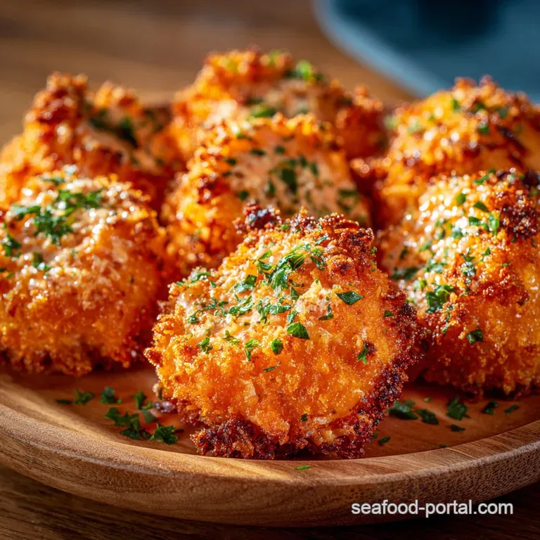 Crispy AirFried Bang Bang Salmon Bites