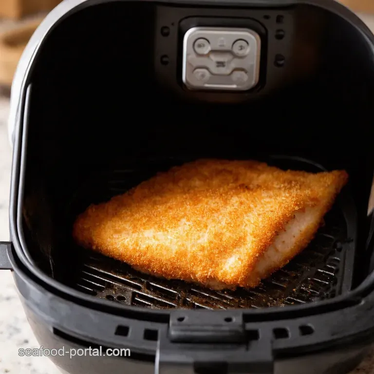 Crispy Air Fryer Fish Better Than the Chippy presentation