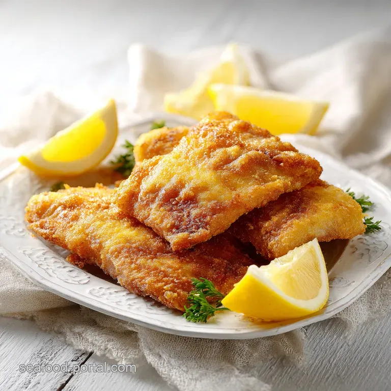 Air Fryer Fried Fish: Crispy with Lemon