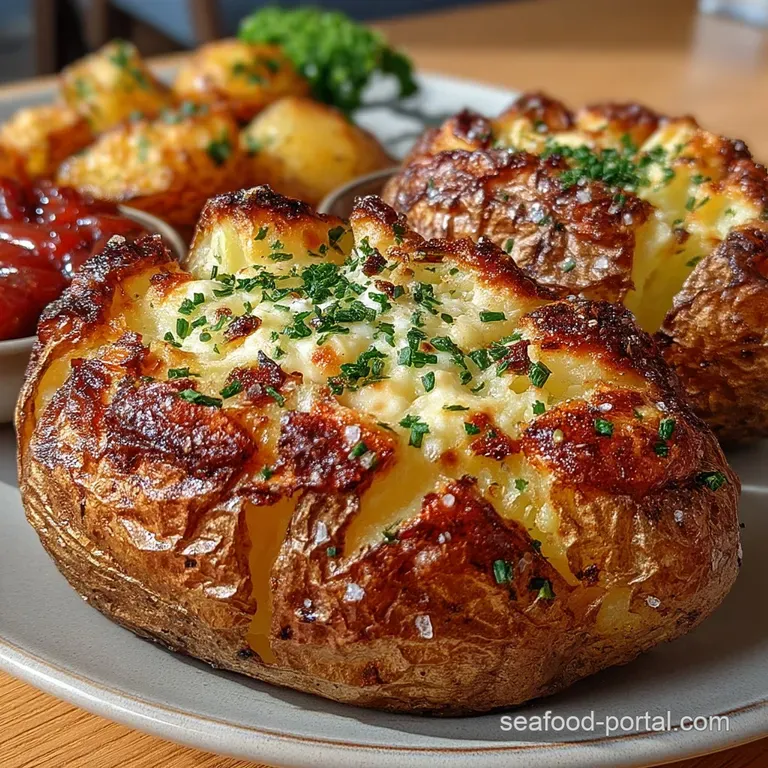 Foolproof Air Fryer Baked Potatoes Crispy Skin Fluffy Inside