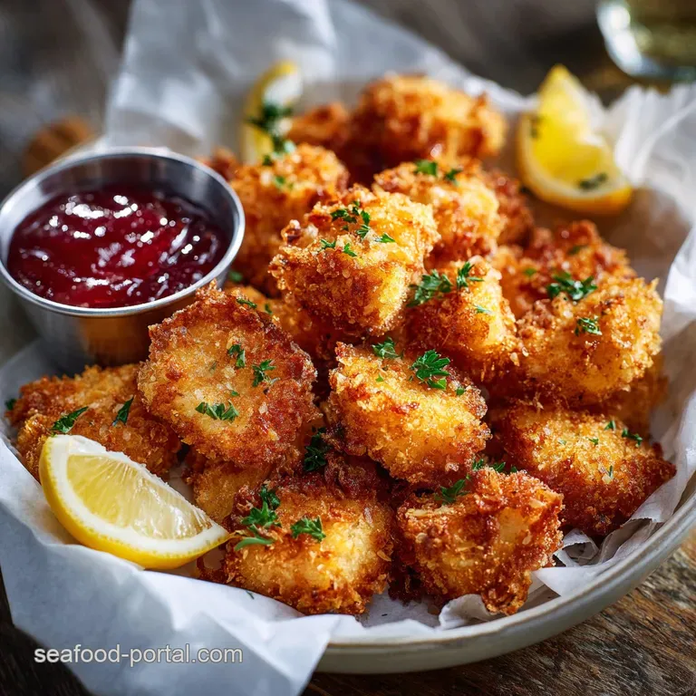 Air Fryer Trader Joes Fish Nuggets Ultimate Crispiness Lemondill Dip presentation