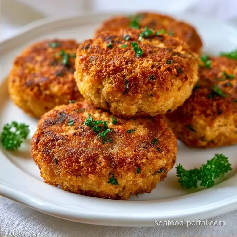 Crispy Air Fryer Tuna Cakes in 15 Minutes