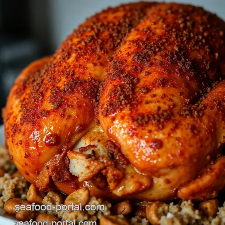 Crispy Arby' s-Style Deep Fried Turkey presentation