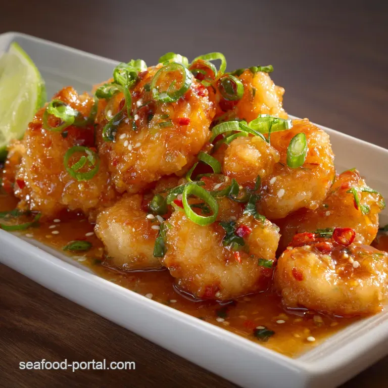 Bang Bang Shrimp: Sweet Heat Perfection Recipe presentation