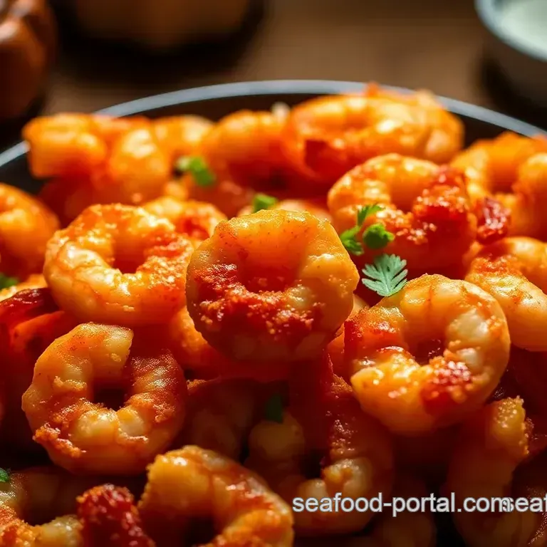 Crispy Bang Bang Shrimp with a Spicy Mayo Drizzle