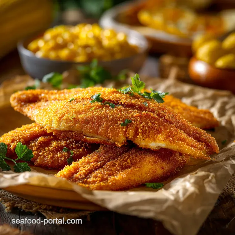 Southern Fried Catfish: Getting That Ultimate Crunchy Cornmeal Coating