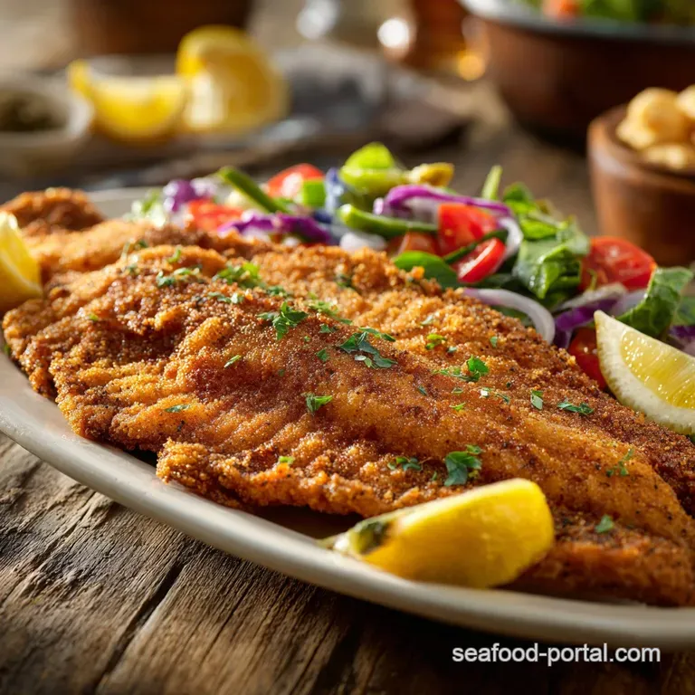 Cajun Fried Catfish: the Ultimate Crispy Louisiana-Style Fillets presentation