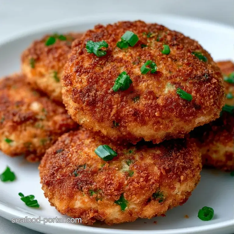 Three golden-brown patties arranged on a slate platter with microgreens and a drizzle of lemon-herb aioli.