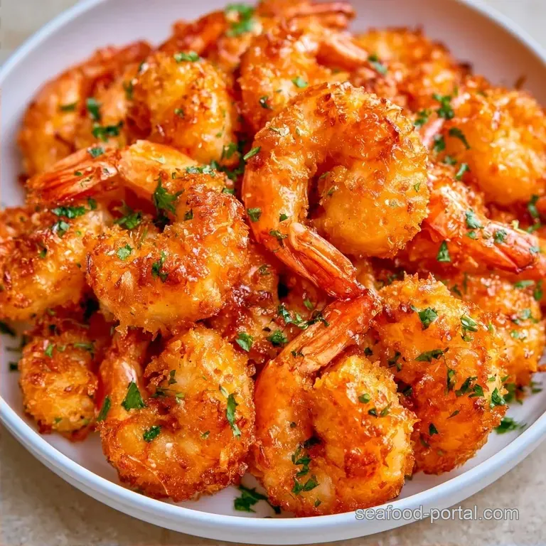 Crispy Coconut Prawns with Panko