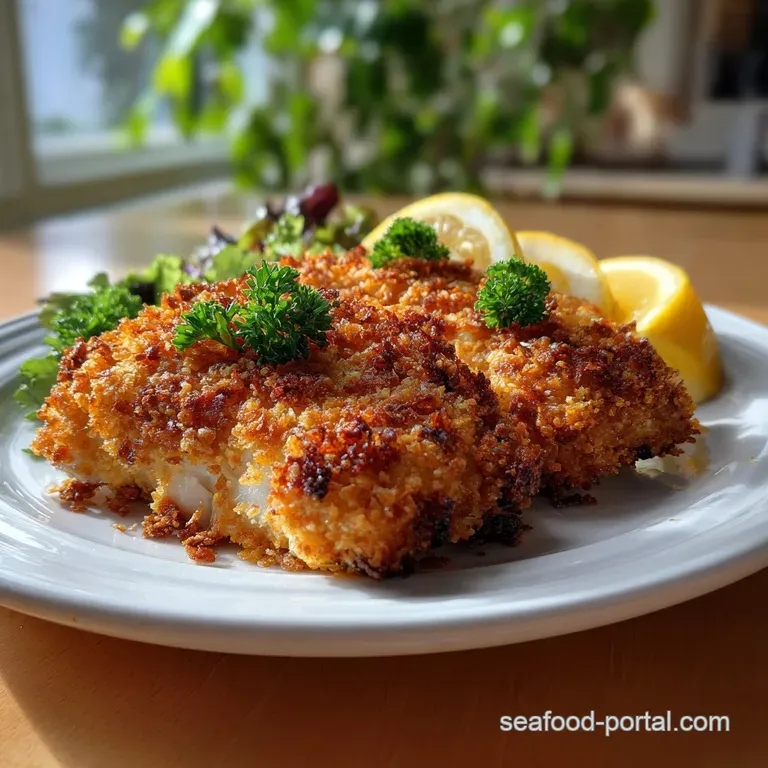 Crispy Cornflake Crusted Fish | Shatter-Crunch Finish