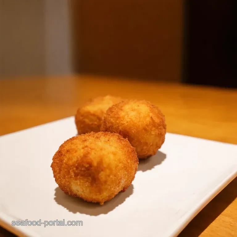 Crispy Cozy Japanese Curry Croquettes Korokke presentation