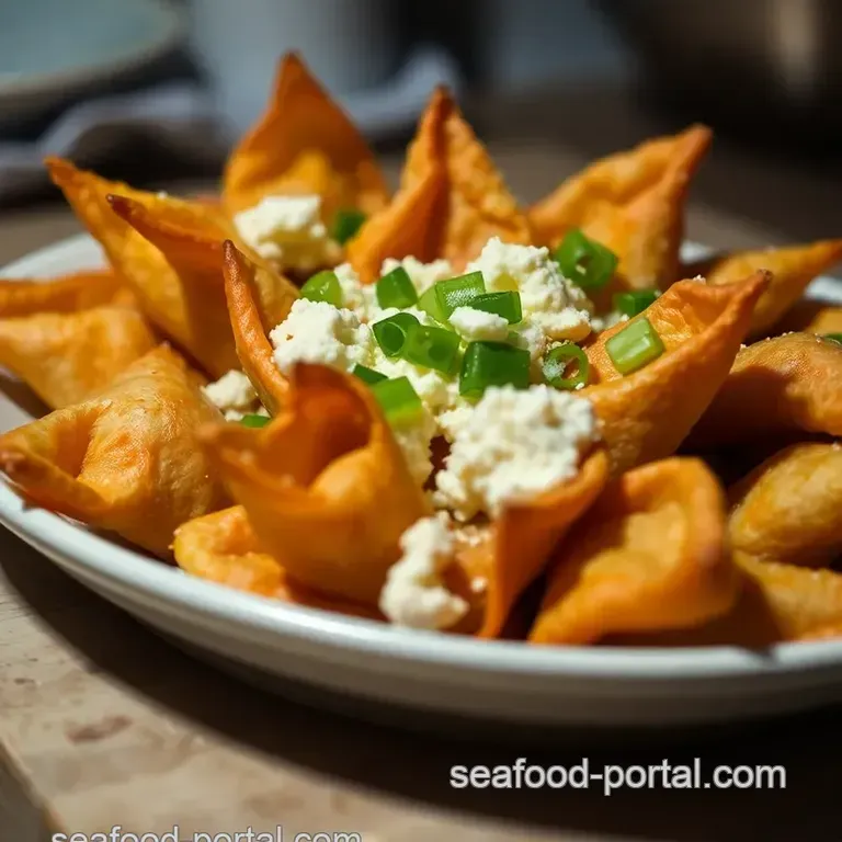 Crispy Crab Rangoon: the Ultimate Appetizer presentation