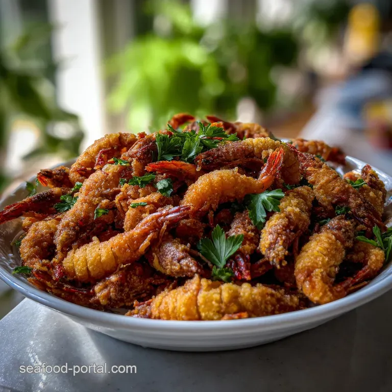 Crispy Fried Crawfish Tails in Minutes: Brined Perfection presentation