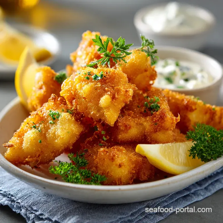 Crispy Fish Batter: the Ultimate Golden Beer Batter Perfection presentation