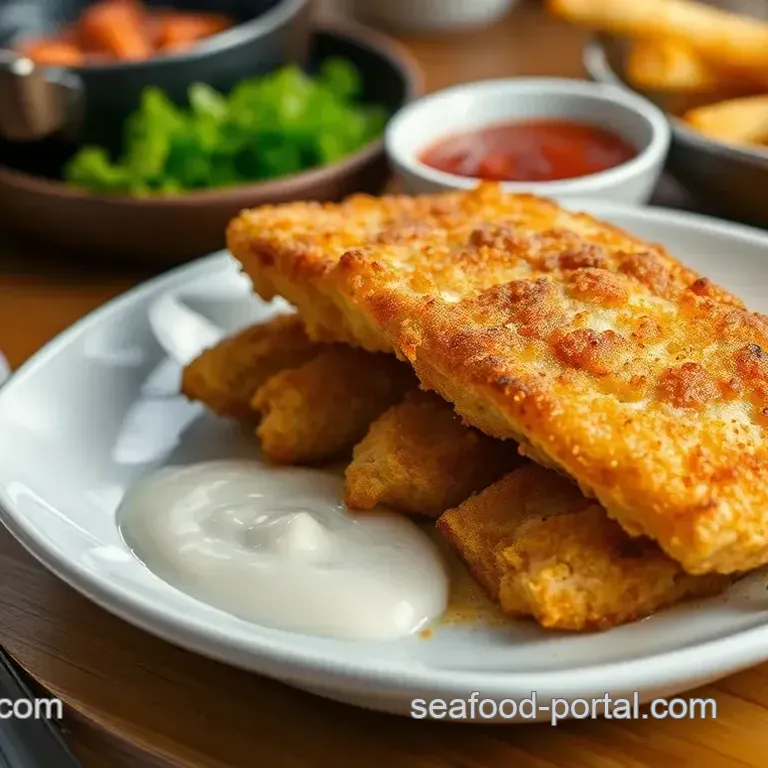 Fried Fish Cod Crispy Delight