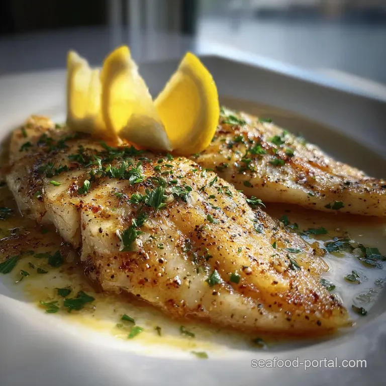 Flounder Fish Recipe: Panko Crusted