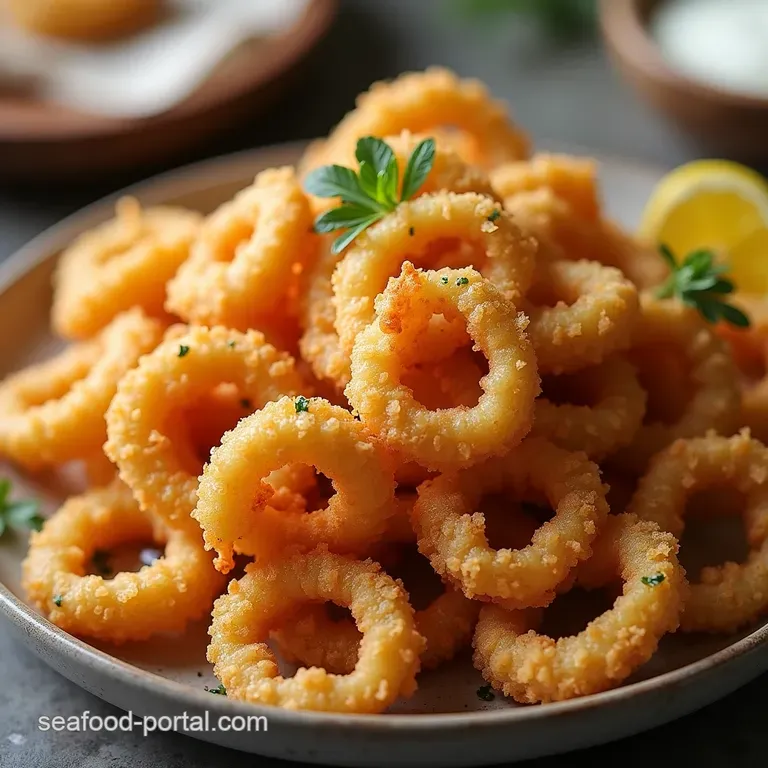 Crispy Golden Calamari The Lighter Brighter Fritto Misto Style