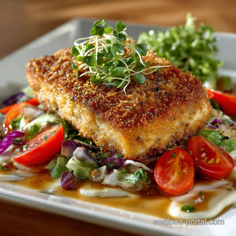 Fried Mahi Mahi: Ultra-Crispy Pan-Fried Fillets with Zesty Panko