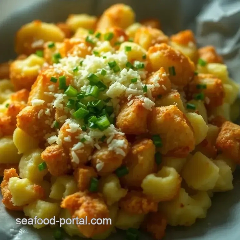 Crispy Fried Mashed Potatoes: a Crunchy Delight presentation
