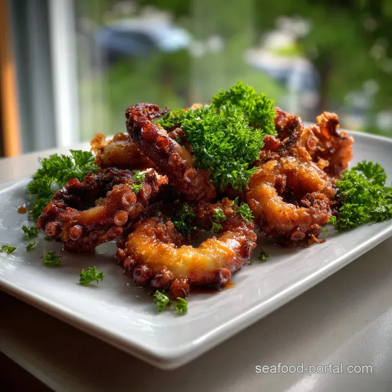 Mastering Crispy Deep Fried Octopus Youll Love presentation
