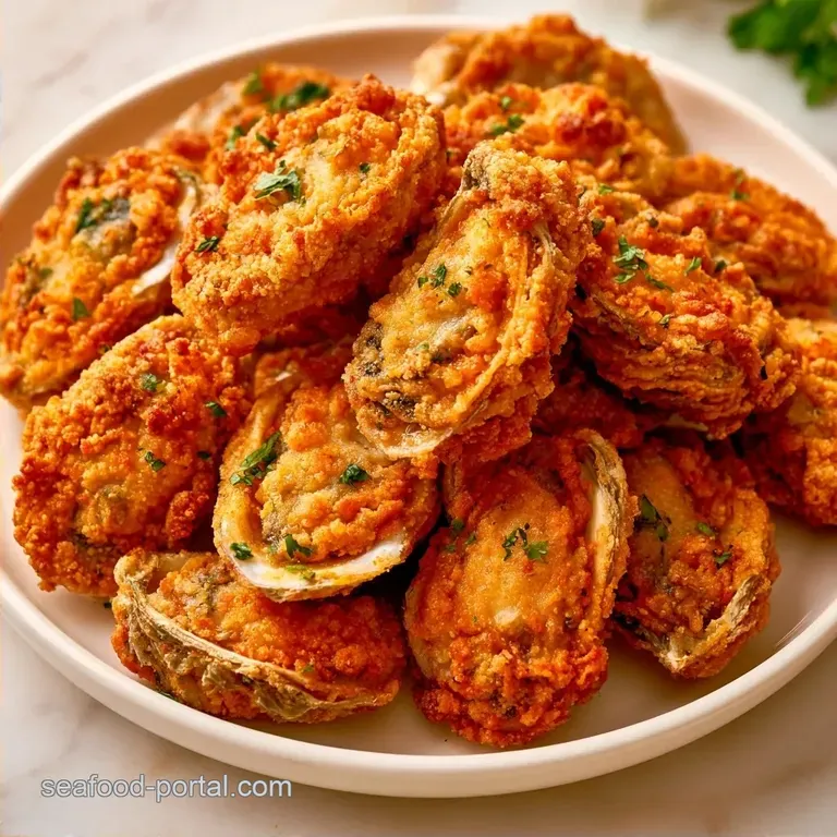 Crispy Fried Oysters with Smoked Paprika