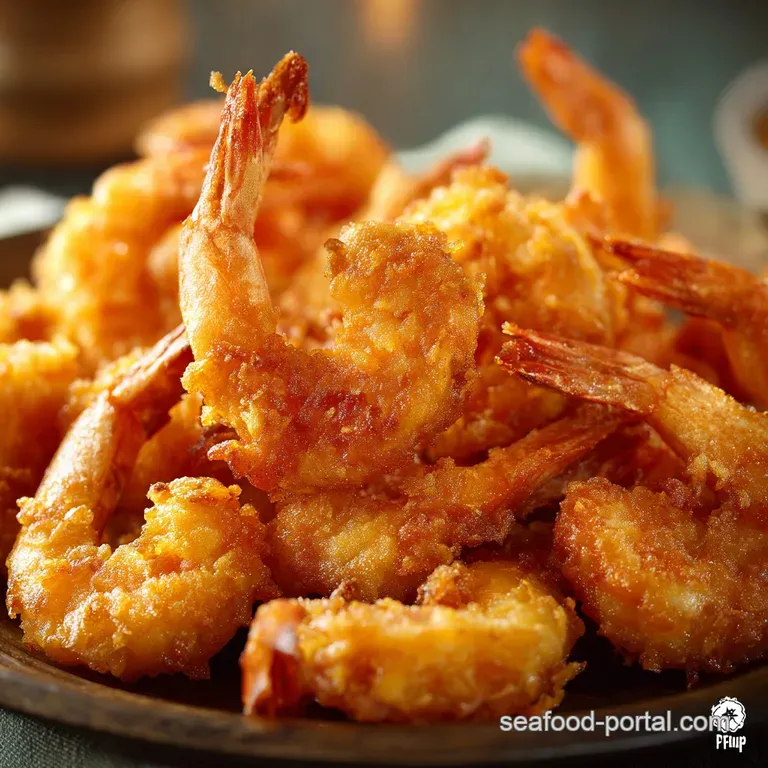 Crispy Golden Prawns with Zesty Lemon Dust The Ultimate Chip Shop Starter