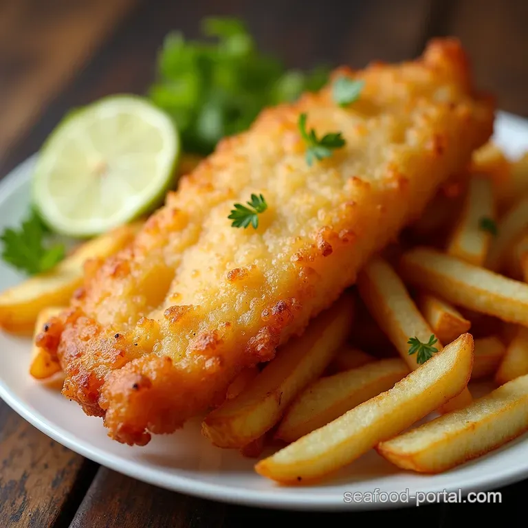 Crispy Golden Fish and Chips A Family Cooking Classic
