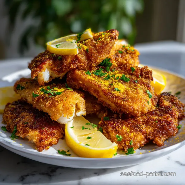 Fried Grouper: Crispy Golden Fillets Made Easy presentation