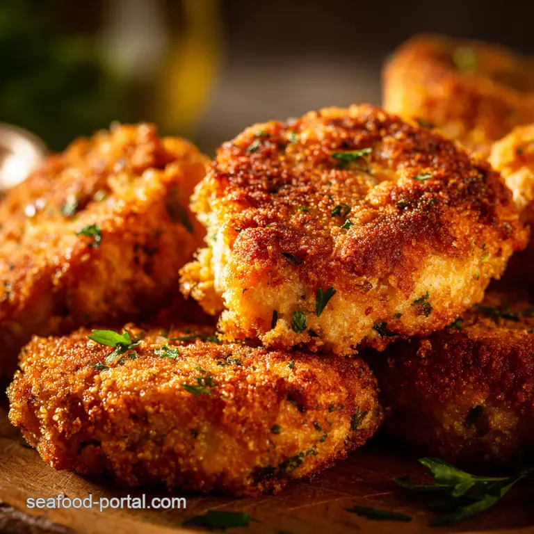 Crispy Golden Salmon Cakes with Zesty LemonDill Aioli
