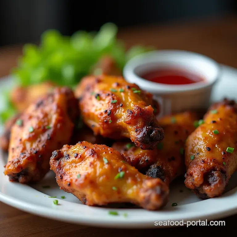 Smoky Perfection The Secret to UltraCrispy Grilled Chicken Wings