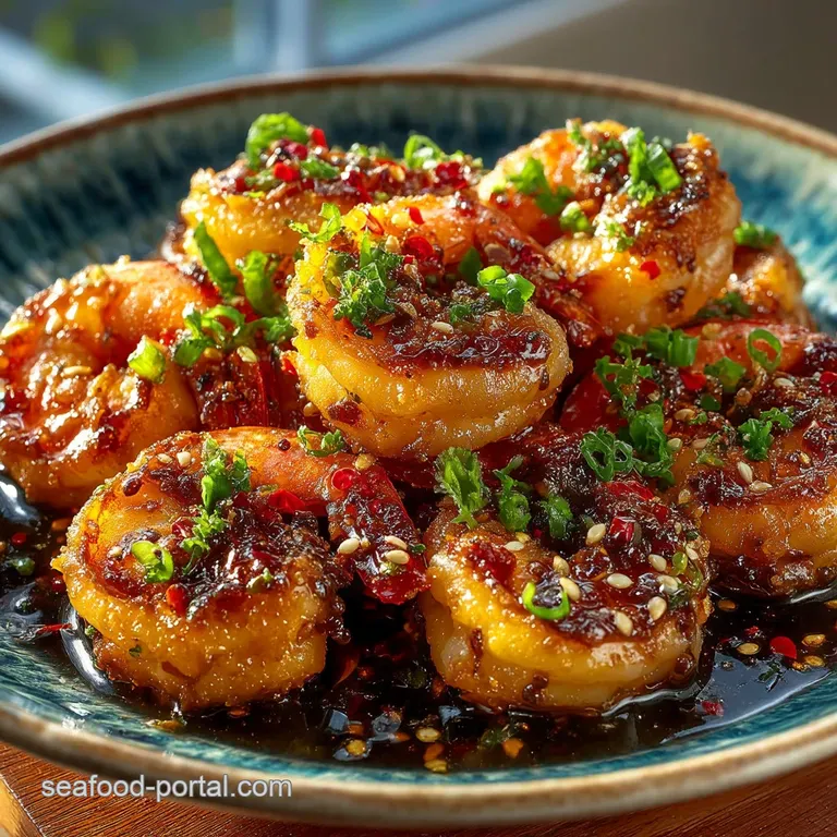 The Bees Knees Hot Honey Shrimp Sticky Crispy and Perfectly Balanced