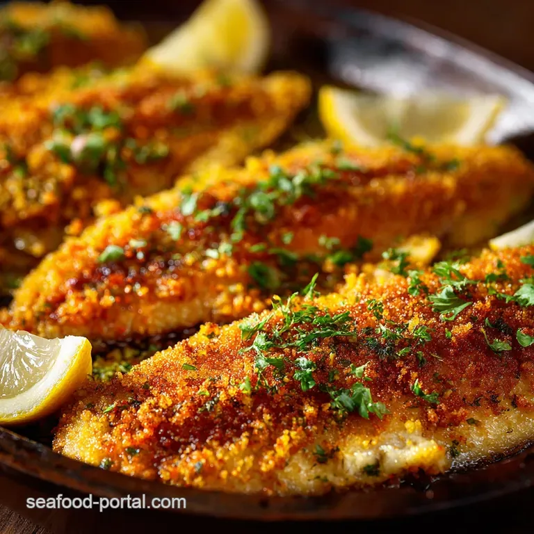 Baked Catfish: the Crispiest Lemon-Herb Recipe (No Breading or Frying!) presentation