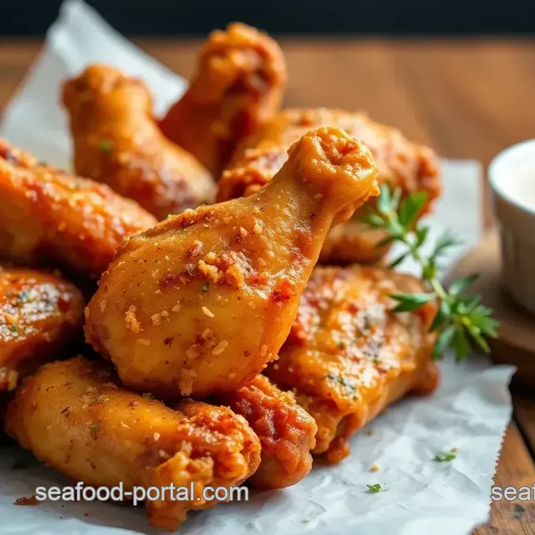 Old Bay Baked Chicken Wings