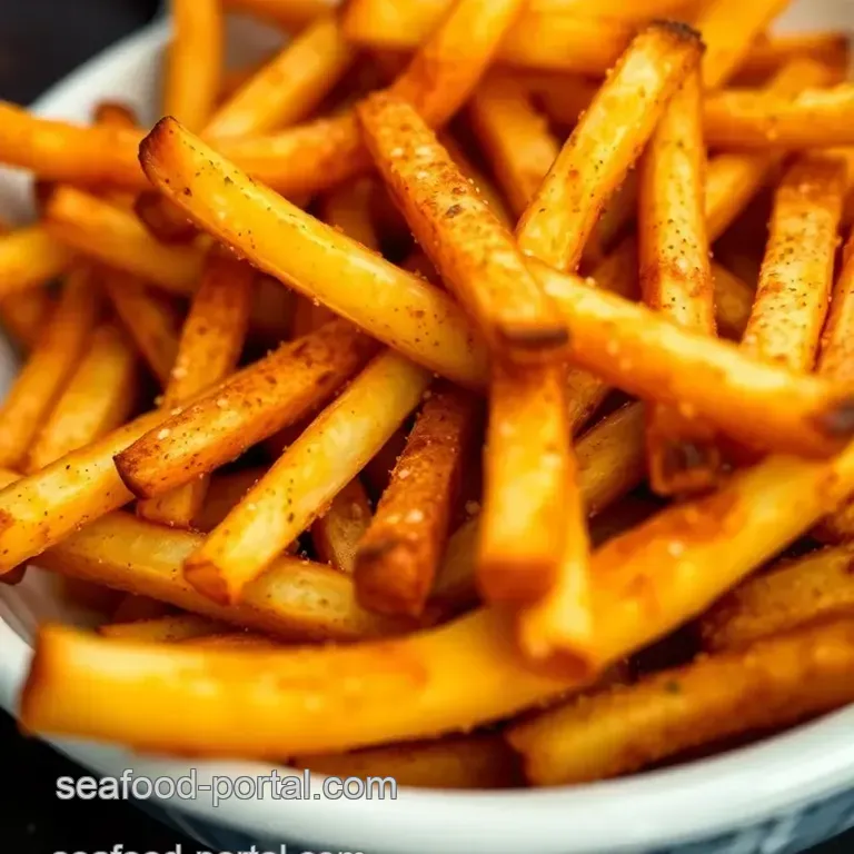 Crispy Oven-Baked French Fries: a Guilt-Free Treat presentation