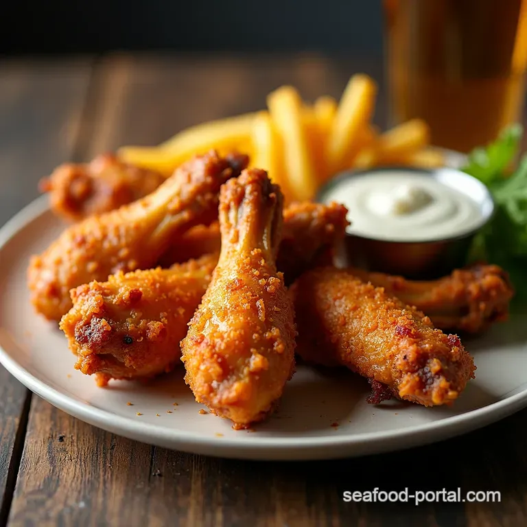 Crispy OvenBaked Chicken Wings Pub Grub Perfection at Home