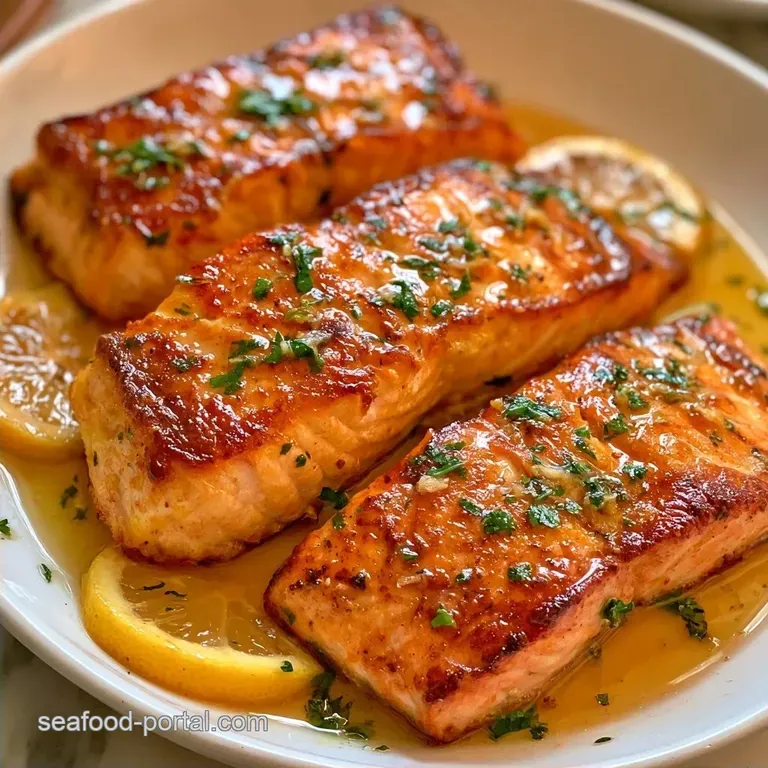 Crispy Pan Seared Salmon with Butter Baste