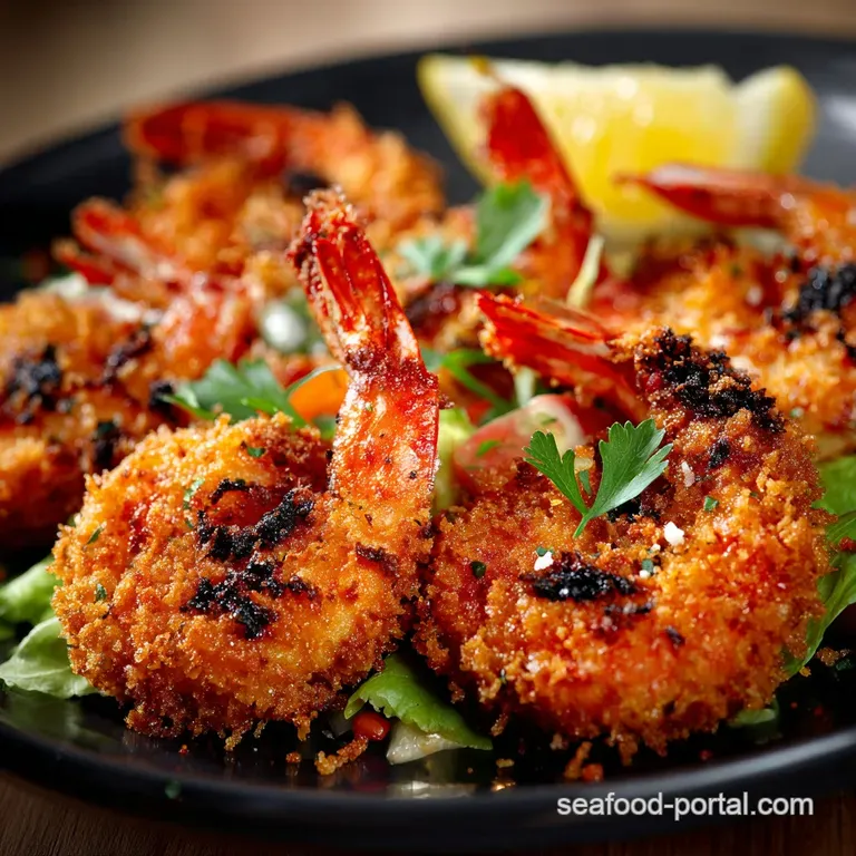 Butterfly Shrimp Chip Shop Special: Crispy Coconut Panko Prawns
